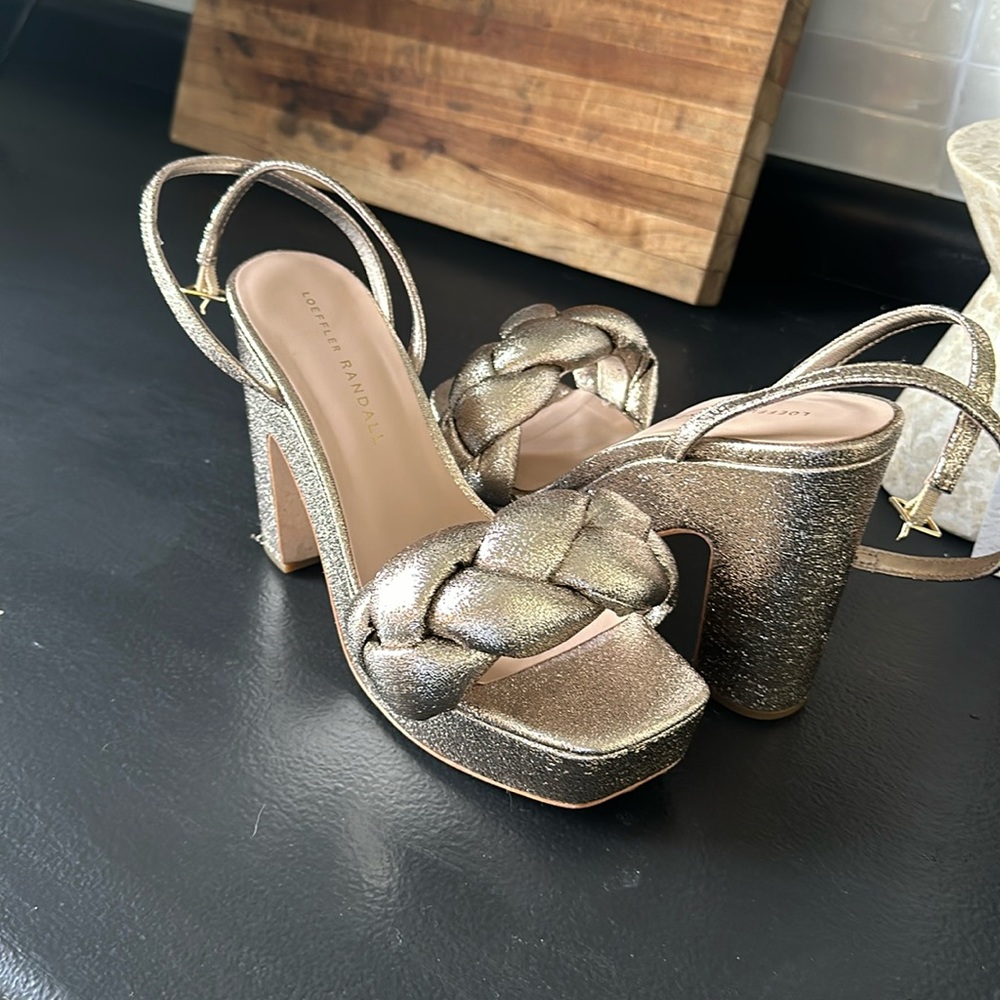 Fae Prosecco platform heel by loeffler Randall
